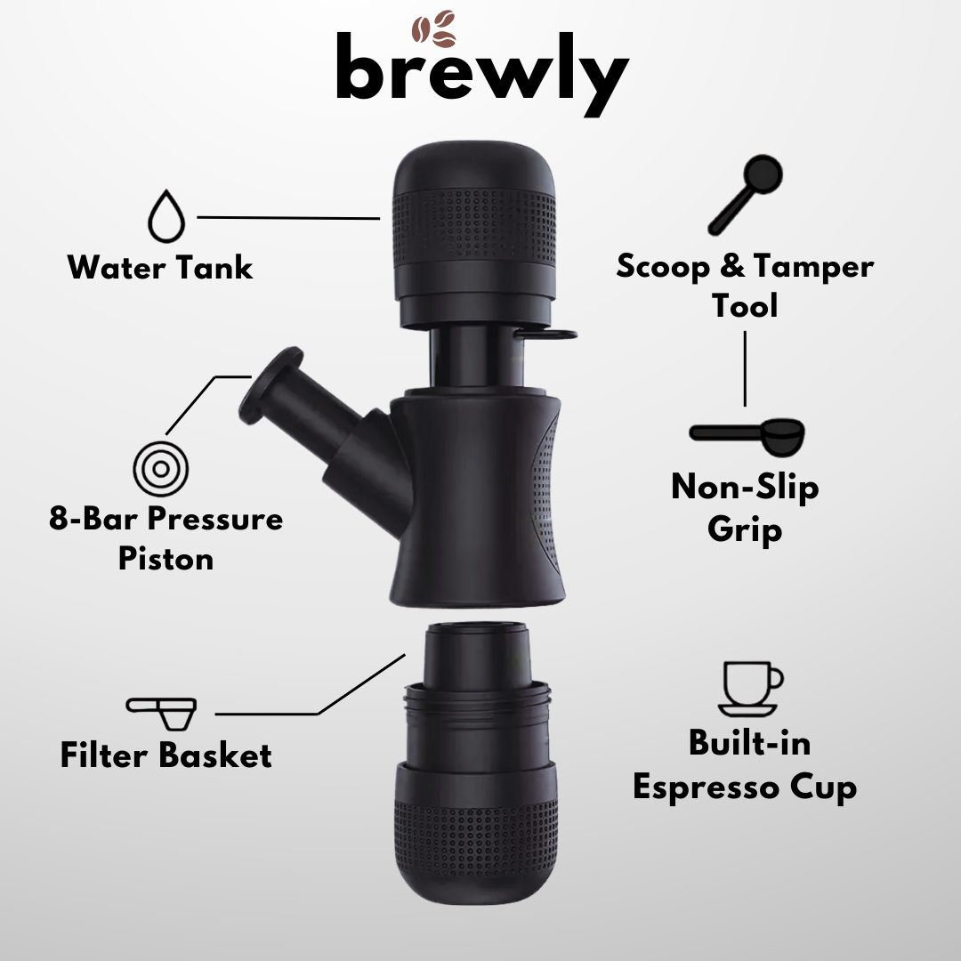 The Brewly™ Portable Espresso Machine